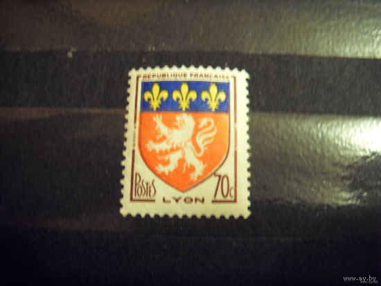 Старенькая Франция чистая MNH** герб (4-8)