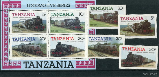Танзания. Железнодорожный транспорт