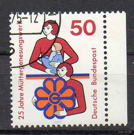 25 лет Фонду выздоравления матерей ФРГ 1975 год серия из 1 марки