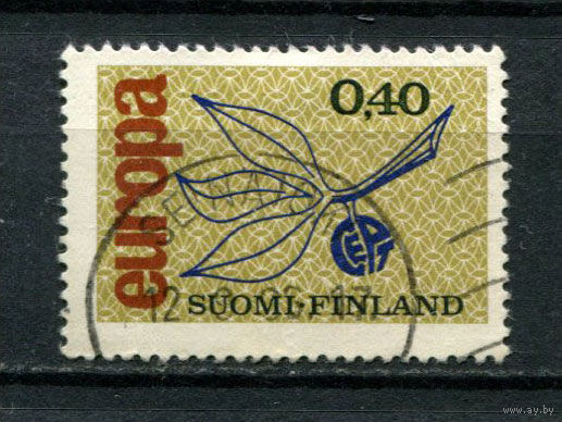 Финляндия - 1965 - Европа (C.E.P.T.) -  фрукты - [Mi. 608] - полная серия - 1 марка. Гашеная.  (Лот 182AN)
