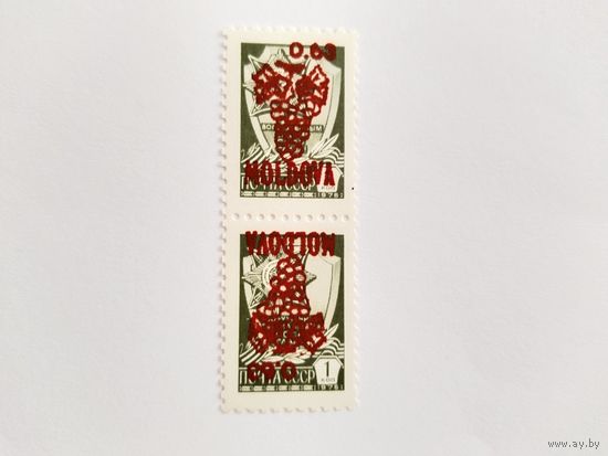 Молдова  1993    2м  н/п  )1--перевертыш)