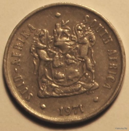 ЮАР (Южная Африка), 20 центов 1971