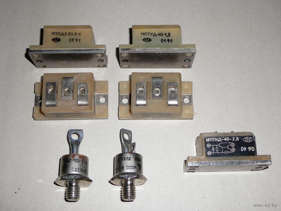 МТКД3-80-5-1 (МПТКД-40-1,5 МПТКД-40-2,5 МПТКД МПТКД40 МТКД ТК152-100-1-1 УХЛ2) транзисторы