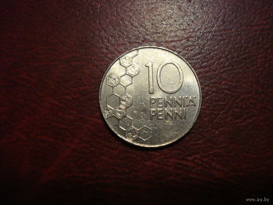 10 пенни 1992 год Финляндия