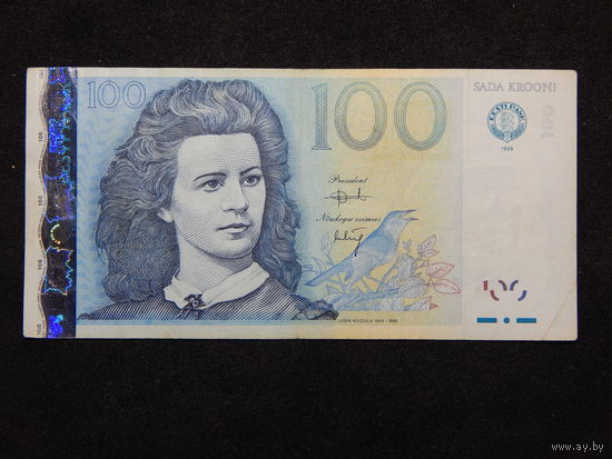 Эстония 100 крон 1999г.