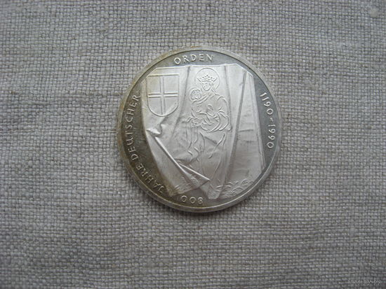 ФРГ 10 марок 1990 год 800 лет Тевтонскому Ордену