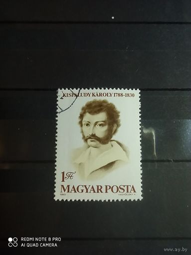 Венгрия 1980, 150 лет Кароли Кишвфалуди.