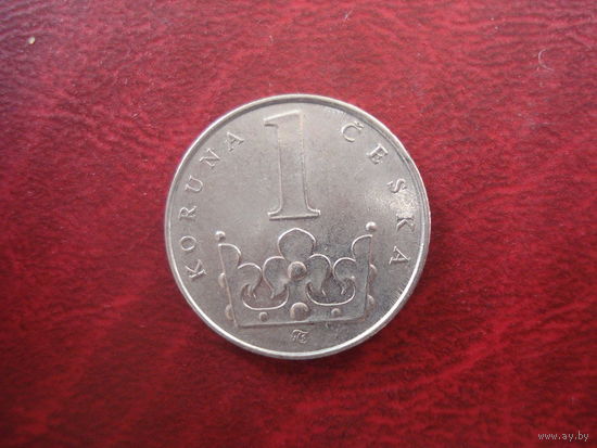 1 крона 1993 год Чехия