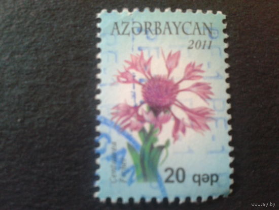 Азербайджан 2011 стандарт, цветы