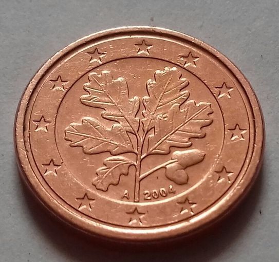 1 евроцент, Германия 2004 A, D, F, G, J