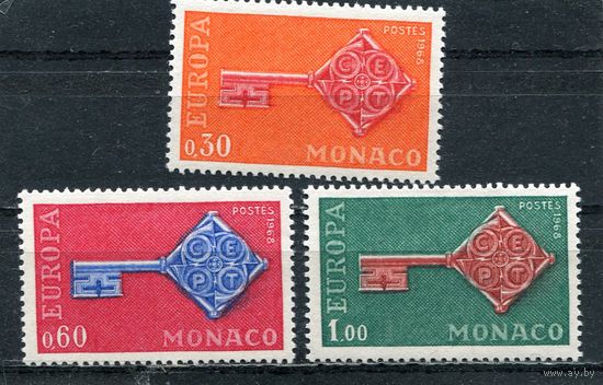Монако. Европа СЕРТ 1968. Ключ
