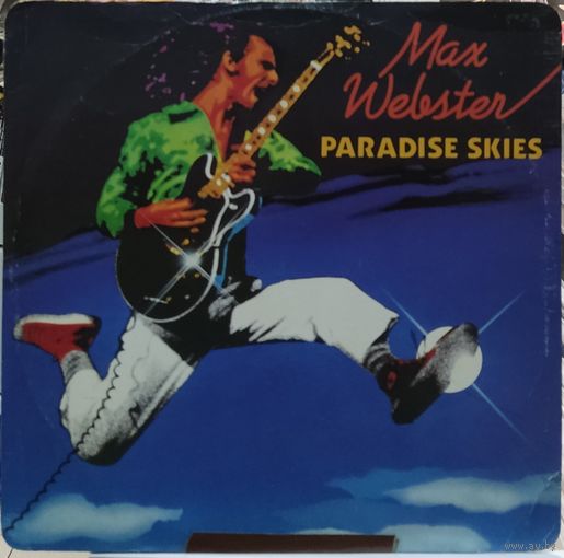 Фирменная пластинка-винил Max Webster - "Paradise Skies" (1979, Capitol, Англия)