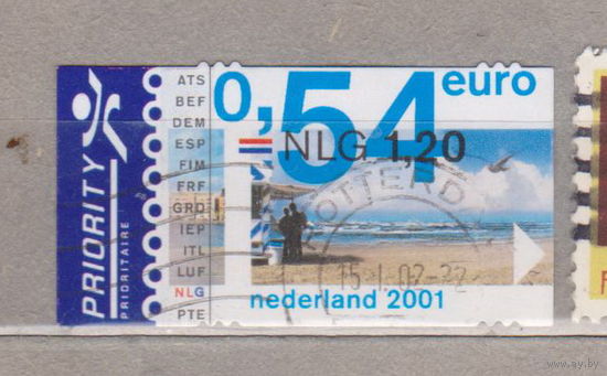 Птицы Фауна Нидерланды 2001 год лот 1077