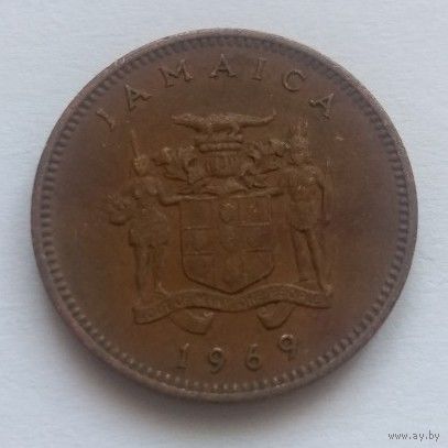 Ямайка,1 цент 1969