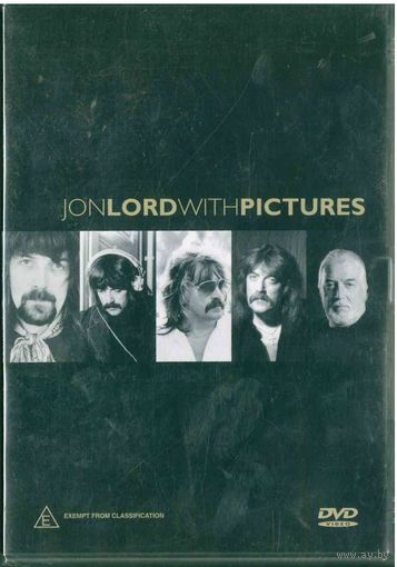 DVD -Video Jon Lord - With Pictures (2003) фирменный
