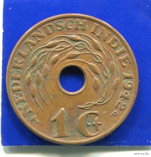 Голландская Индия 1 цент 1942 Р