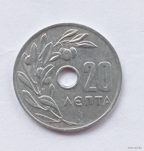Греция, 20 лепта 1969