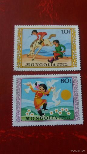Монголия 1974 2м