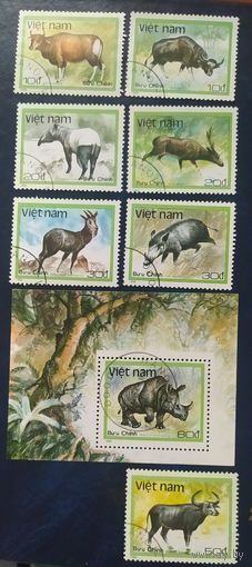 Вьетнам 1988 Животные