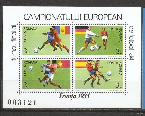Румыния 1984 Футбол