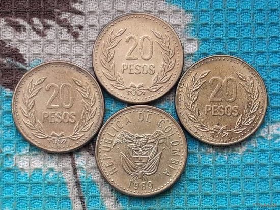 Колумбия 20 песо