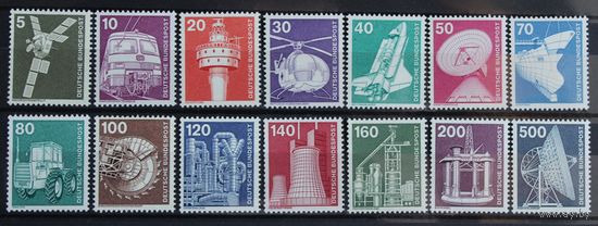 Промышленность и Техника, Германия, 1975 год, 14 марок