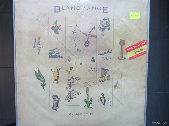 BLANCMANGE - Mange Tout 84 London England VG+/VG-