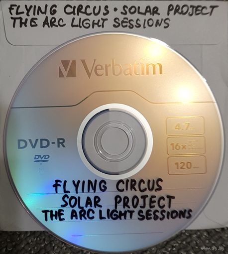 DVD MP3 дискография FLYING CIRCUS, SOLAR PROJECT, The ARC LIGHT SESSIONS - 1 DVD