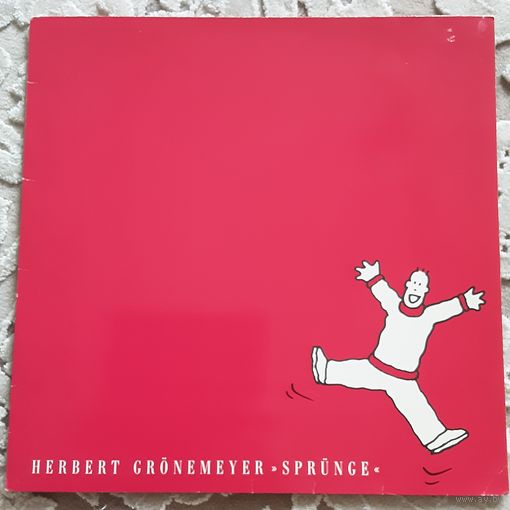 HERBERT GRONEMEYER - 1986 - SPRUNGE (GERMANY) LP