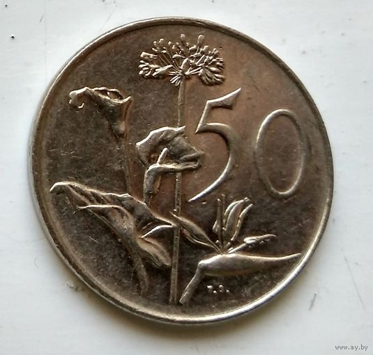 ЮАР 50 центов, 1970 3-2-21