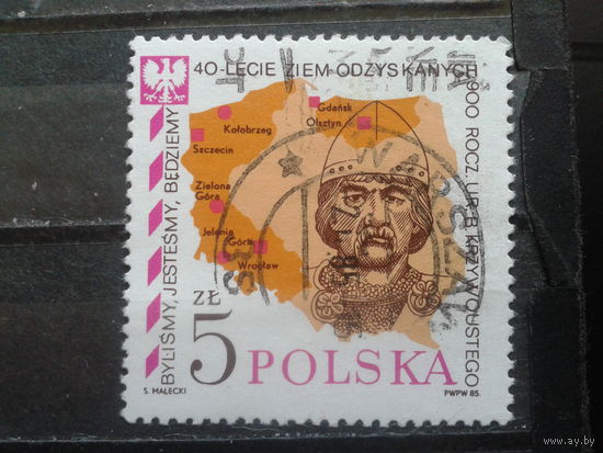 Польша, 1985, Король Болеслав III 11век