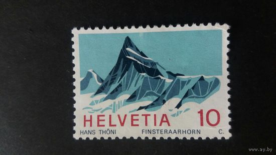 Швейцария  1965  горы