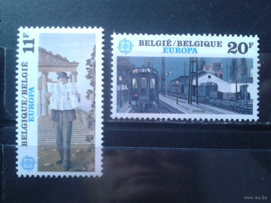 Бельгия 1983 Европа** Полная серия Живопись