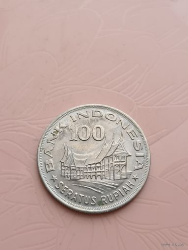 Индонезия 100 рупий 1978г(8)