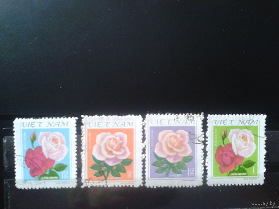 Вьетнам 1980 Розы Полная серия
