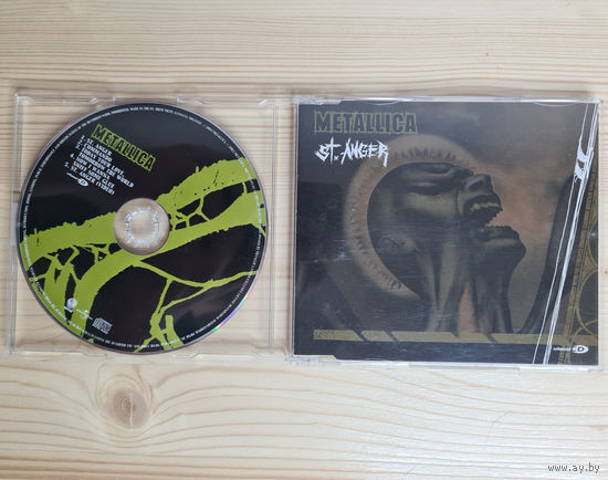 Metallica - St. Anger (CD, Europe, 2003, лицензия)