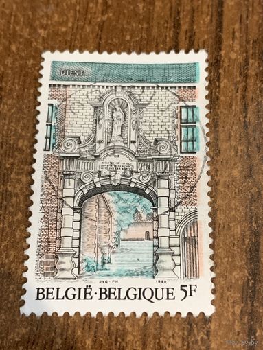 Бельгия 1980. Туристические достопримечательности. Полная серия