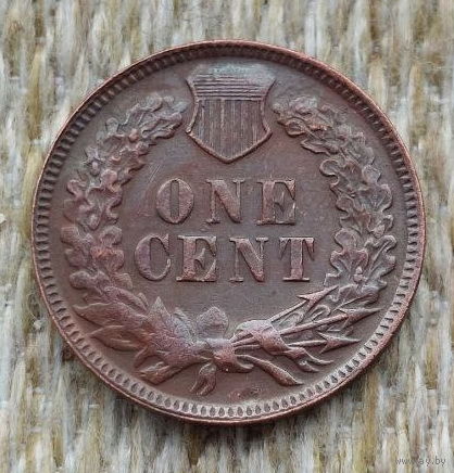 США 1 цент 1888 года
