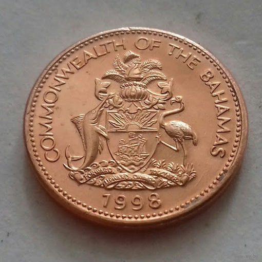 1 цент, Багамские острова (Багамы) 1998 г., AU