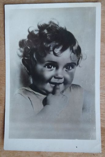 Ребенок. Фотооткрытка. Ставрополь 1950-е. Чистая.