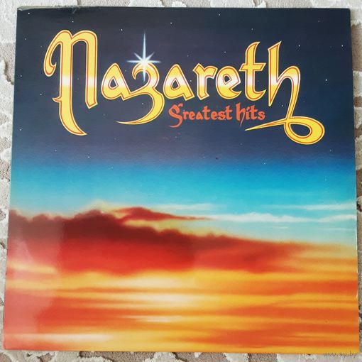 NAZARETH - 1975 - GREATEST HITS (HOLLAND) LP, SWIRL