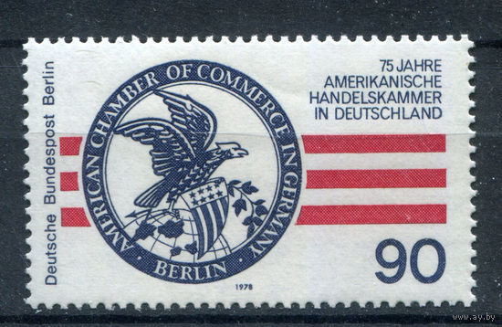 Берлин - 1978г. - 75 лет американской торговой палате в Германии - полная серия, MNH [Mi 562] - 1 марка