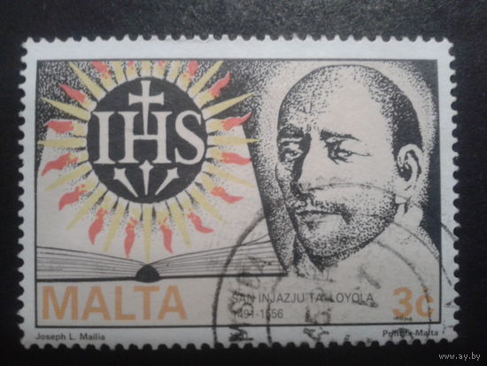 Мальта 1991 генерал ордена иезуитов - Игнатий Лойола