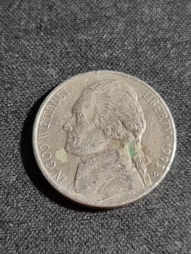 США 5 центов 1993 D