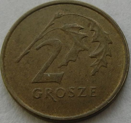 Польша 2 гроша 2004