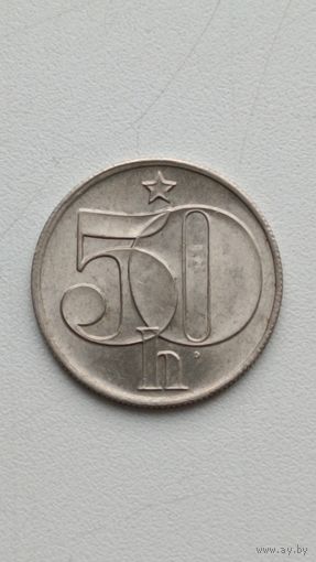 Чехия. 50 геллеров 1985 года.