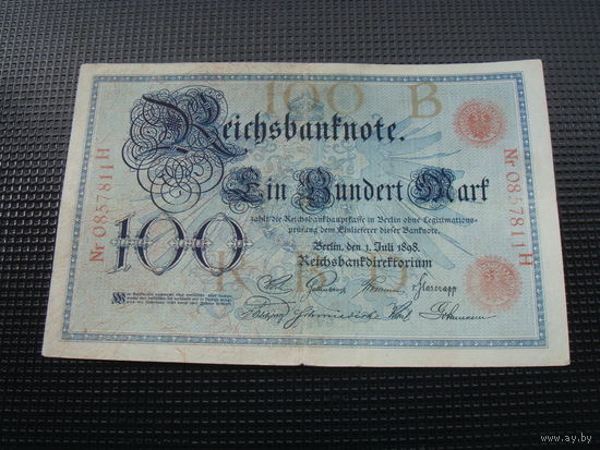 100 марок 1898