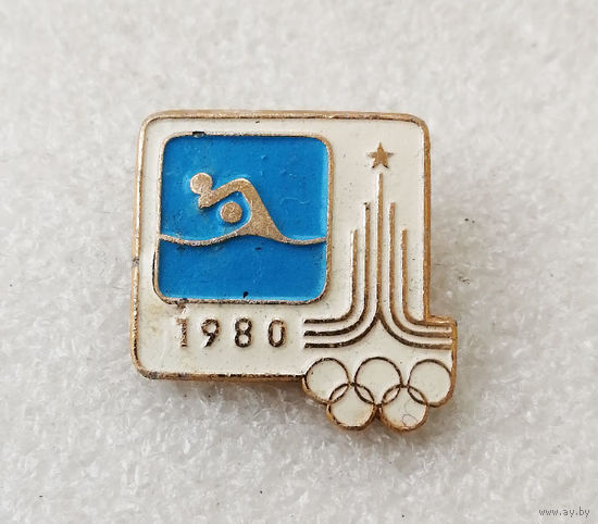 Водное поло. Олимпиада Москва 1980 год. Виды спорта #0512-SP10
