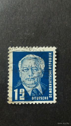 ГДР 1950 президент В.Пик