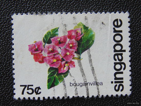 Сингапур 1980 г. Цветы.